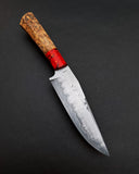 High Carbon EDC in Redwood Burl and Maple Burl