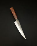 High -carbon Petty w/ Maple Burl