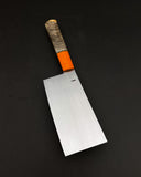 High-Carbon Veggie Cleaver / Buckeye Burl