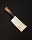 High-Carbon Veggie Cleaver / Maple