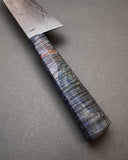 Wrought Iron over High-Carbon Chef w/Hawaiian Koa