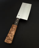 High-Carbon Veggie Cleaver / Maple