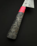 Canister Damascus Chefs w/Buckeye Burl