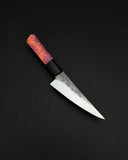 High-carbon Petty w/ Birch Burl