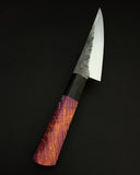 High-carbon Petty w/ Birch Burl