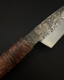 High -carbon Petty w/ Maple Burl