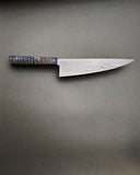 Wrought Iron over High-Carbon Chef w/Hawaiian Koa