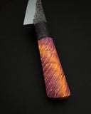 High-carbon Petty w/ Birch Burl