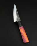 High-carbon Petty w/ Birch Burl