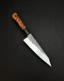 High-carbon K-Tip w/Redwood Burl