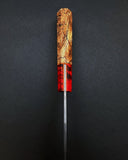 High Carbon EDC in Redwood Burl and Maple Burl