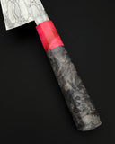 Canister Damascus Chefs w/Buckeye Burl