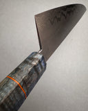 Wrought Iron over High-Carbon Chef w/Hawaiian Koa