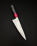 Canister Damascus Chefs w/Buckeye Burl