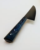 High-Carbon Chef in Spalted Maple Burl