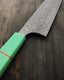 Handmade Chefs Knife with Aqua Composite Handle