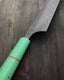 Handmade Chefs Knife with Aqua Composite Handle