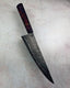 Wrought Iron Clad San Mai Chefs Knife