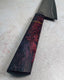 Wrought Iron Clad San Mai Chefs Knife