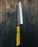 Handmade Chefs Knife with  Maple Burl Handle