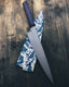 Handmade Chefs Knife with Hawaiian Mango Handle